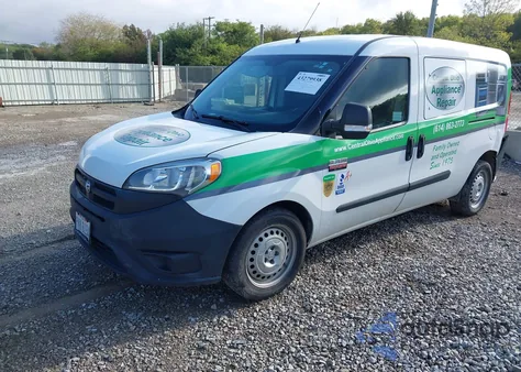 2015 Ram Promaster City Tradesman from USA, damaged, VIN ZFBERFAT8F6A03618